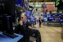 米国株式市場＝続落、中東情勢巡る楽観論後退　アマゾン・アルファベットが安い
