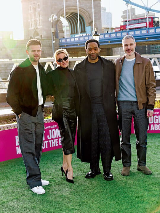 左からウッドール、ゼルウィガー、イジョフォー、モリス　MAX CISOTTIｰDAVE BENETTｰWIREIMAGE/GETTY IMAGES