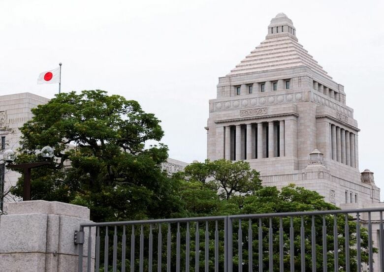 国会議事堂前で2025年10月撮影）。REUTERS/Manami Yamada