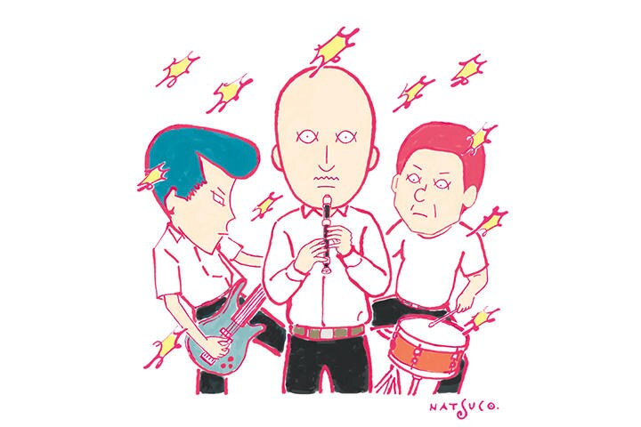 ILLUSTRATION BY NATSUCO MOON FOR NEWSWEEK JAPAN