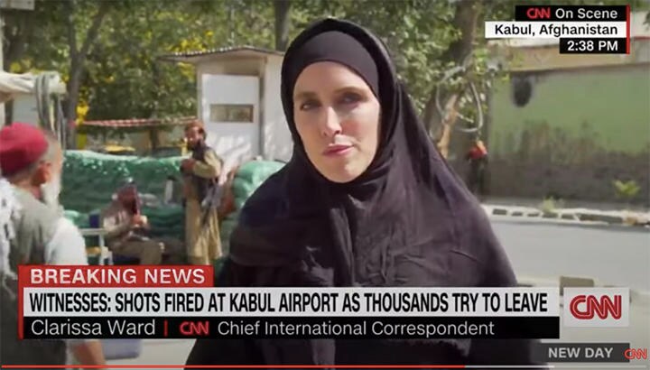 カブールから現地ジャーナリストの窮状を訴えるCNNのワード特派員　CNN-YouTube
