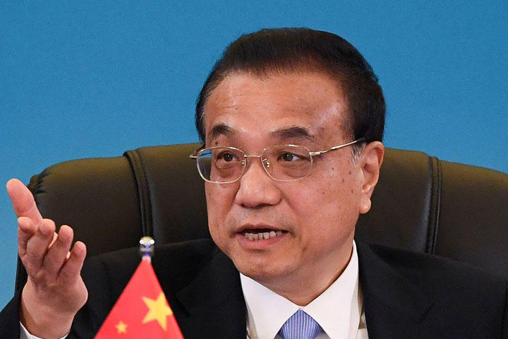 李克強国務院総理　Wang Zhao/Pool via REUTERS