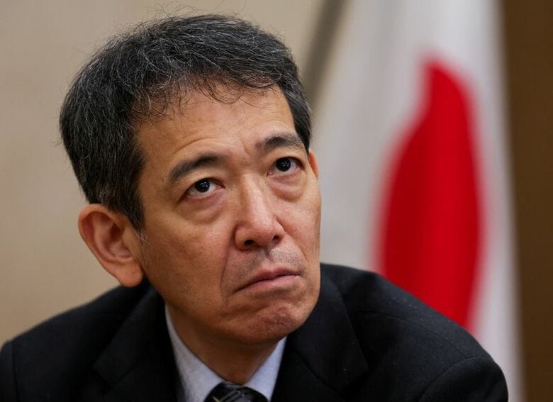 写真は財務省の三村淳財務官。2026年9月、都内で撮影。REUTERS/Kim Kyung-Hoon