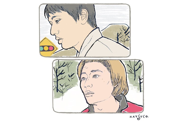 ILLUSTRATION BY NATSUCO MOON FOR NEWSWEEK JAPAN