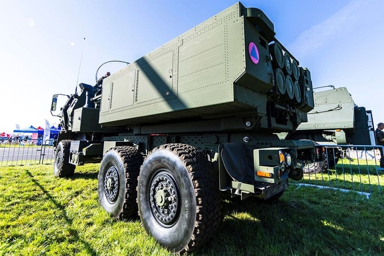 HIMARS（2023年8月、ポーランド・ラドム）　Karolis Kavolelis-Shutterstock