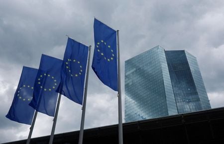 欧州中央銀行（ＥＣＢ）は５日発表した調査報告で、天然ガス価格の変動がユーロ圏のインフレ率に与える影響が増大しているとの見解を示した。６月撮影（２０２４年　ロイター/Wolfgang Rattay）