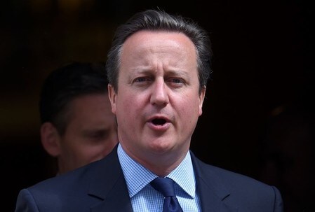　６月１２日、英国のキャメロン首相は、欧州連合（ＥＵ）からの離脱の是非を問う２３日の国民投票で残留が決まった場合、英国のＥＵにおける影響力は拡大するとの見方を示した。写真はロンドンで８日撮影（２０１６年　ロイター／Toby Melville）