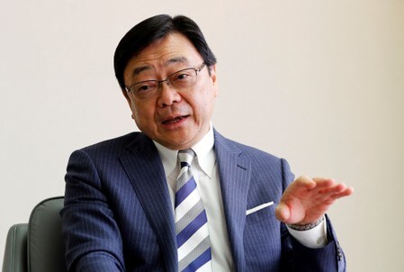 　６月１日、出光興産の木藤俊一社長がロイターのインタビューに応じた。写真は都内の本社で５月２１日撮影（２０１８年　ロイター/Kim Kyung-Hoon）