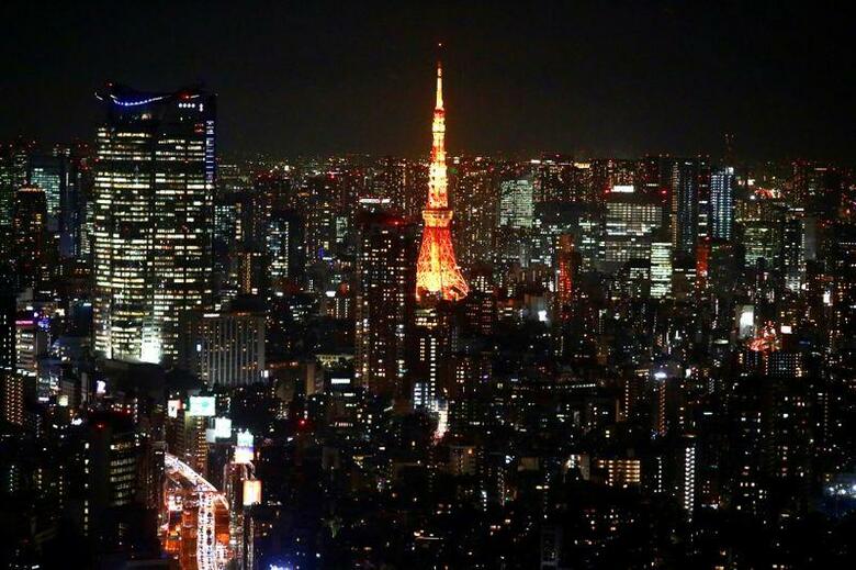 東京タワー。東京都で12日撮影（2020年　ロイター/Hannibal Hanschke）