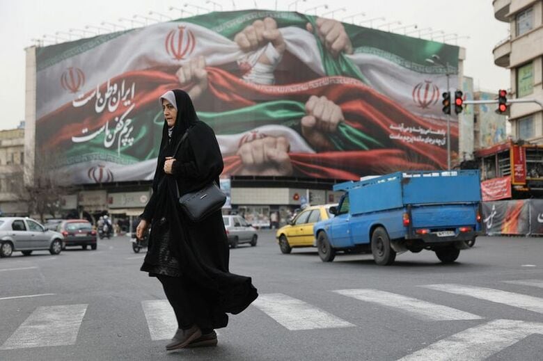 イラン・テヘランで１月撮影の提供写真。Majid Asgaripour/WANA (West Asia News Agency) via REUTERS