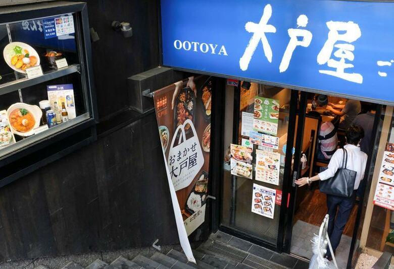 外食大手のコロワイドは定食チェーンの大戸屋ホールディングスに対し、臨時株主総会の開催を請求したと発表した。写真は大戸屋の店舗。９月７日、東京で撮影（２０２０年　ロイター/Ritsuko Ando）