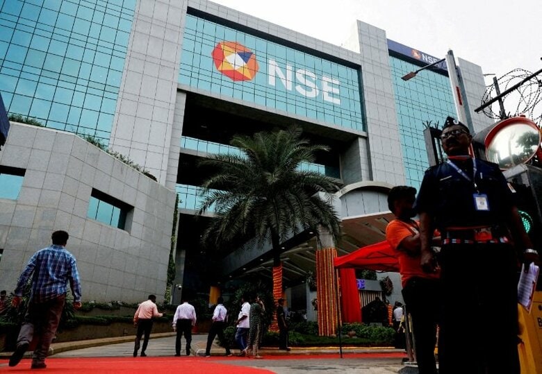 インドのナショナル証券取引所（ＮＳＥ）。２０２４年９月、インド・ムンバイで撮影。REUTERS/Francis Mascarenhas