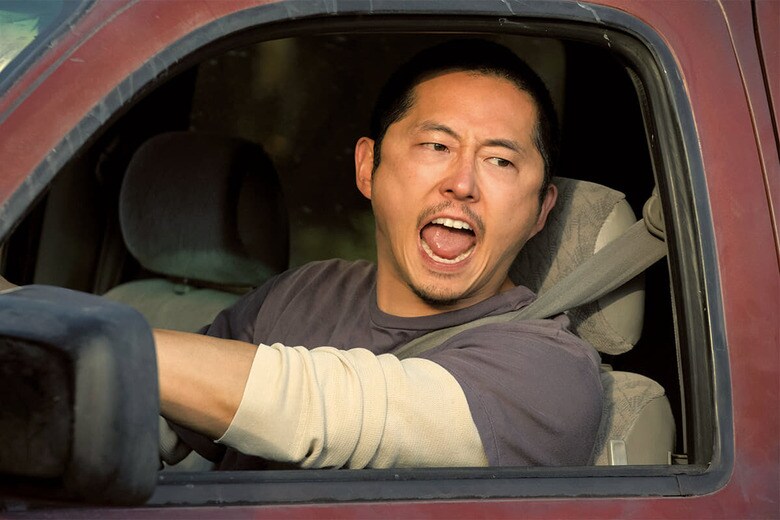 ダニー（スティーブン・ユァン）はあおり運転を機にキレまくる　ANDREW COOPER/NETFLIX