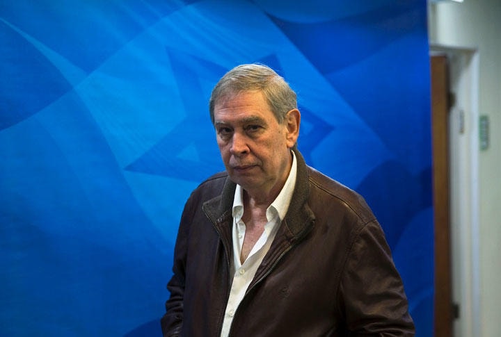 モサド長官在任中のタミル・パルド（2015年2月）　Ronen Zvulun-REUTERS