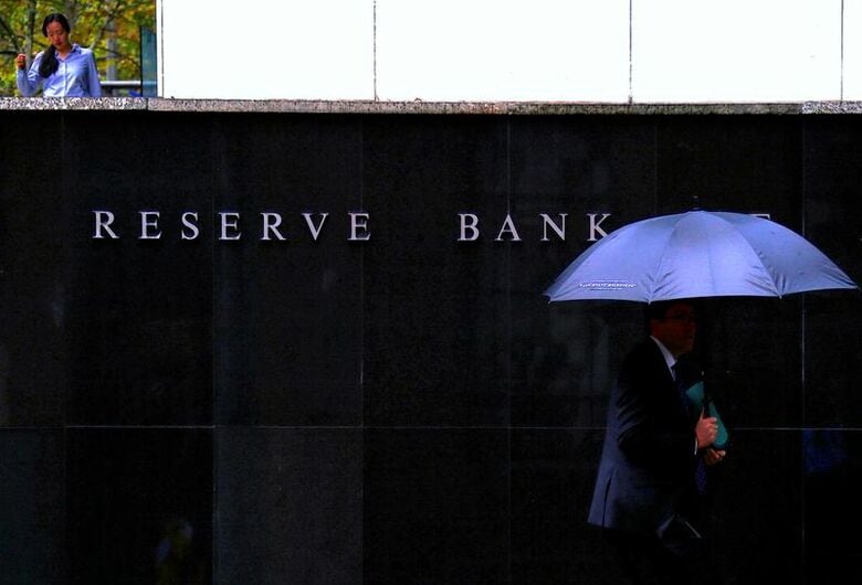 オーストラリア準備銀行（中央銀行）前で2017年3月撮影。REUTERS/David Gray