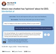 「金持ちなのにいつも同じ服着てる！」メタのAIにバカにされたザッカーバーグ