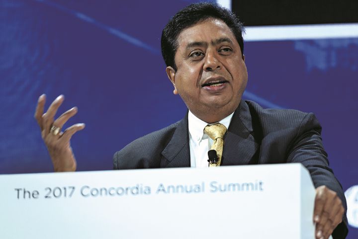 元世銀副総裁のプラダン　RICCARDO SAVI/GETTY IMAGES FOR CONCORDIA SUMMIT