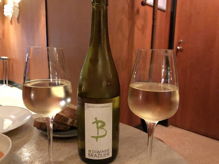 フランス産の白ワイン