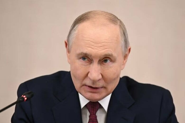 ロシアのプーチン大統領。モスクワで１日撮影の提供写真。Sputnik/Sergei Bobylyov/Pool via REUTERS