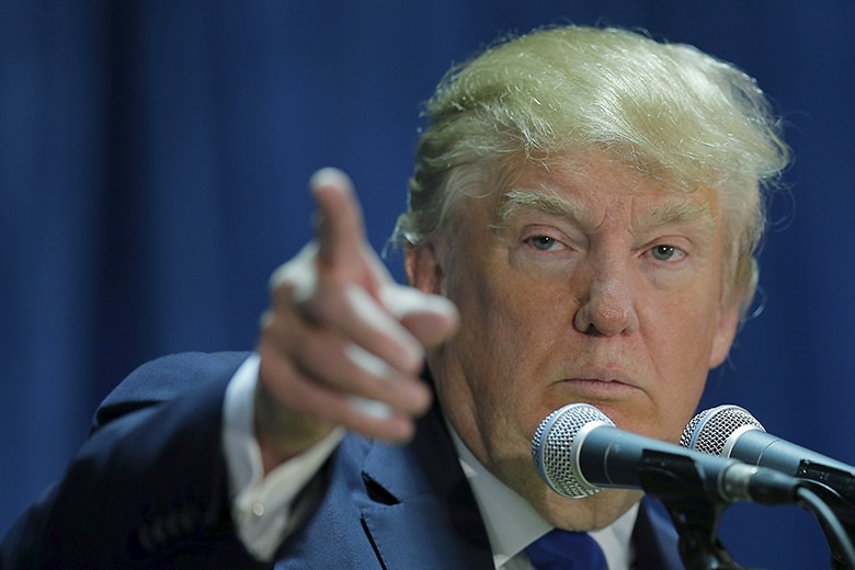 ヒスパニックの有権者を怒らせるトランプに共和党はたじたじ　Bryan Snyder-REUTERS