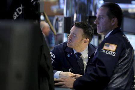 ニューヨーク証券取引所（NYSE）（2016年4月6日）。REUTERS/Brendan McDermid