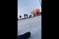 ロシア国内エラブガの軍事工場にウクライナが「ドローン攻撃」、逃げ惑う従業員たち...映像公開