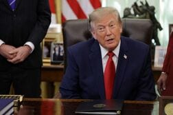 ロシア研究所職員死亡「生物兵器原因ではない」、 情報共有を期待＝トランプ氏