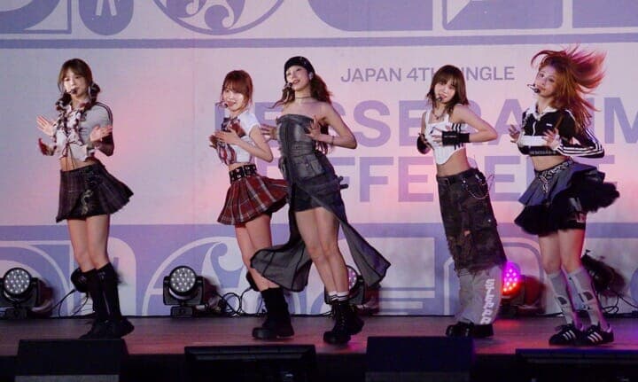 LE SSERAFIM「HOT -Japanese ver.-」パフォーマンス