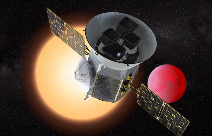 TESSの想像図 (C) NASA GSFC