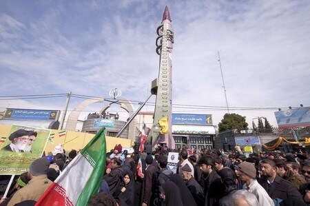 　１月３０日、米当局者は、イランが中距離弾道ミサイルの発射実験を２９日に実施したと明らかにした。提供写真（２０１７年　ロイター／TIMA）