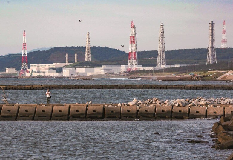 東京電力が再稼働を目指す新潟県の柏崎刈羽原子力発電所　YURIKO NAKAOーBLOOMBERG／GETTY IMAGES