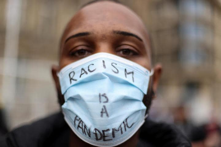 「アフリカ系アメリカ人」と呼ぶべきか、議論が活発になっている...... REUTERS/Carl Recine