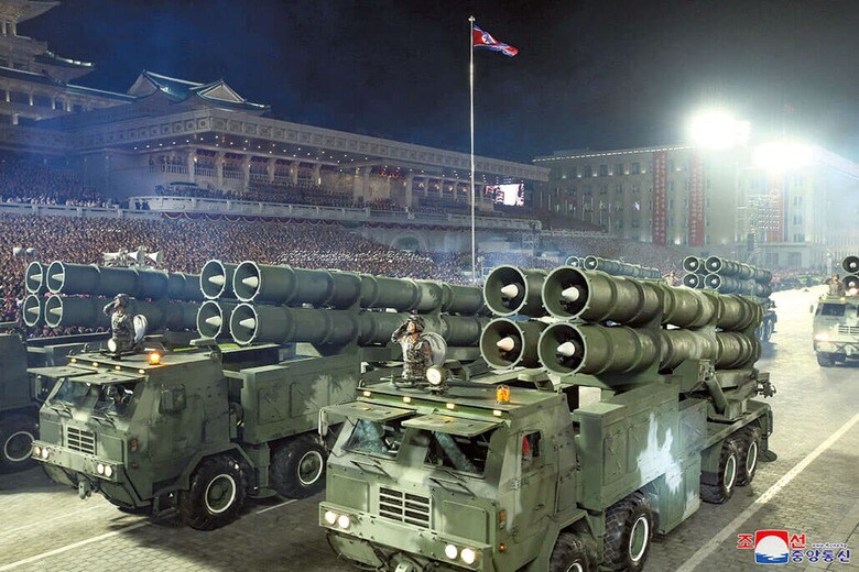 北朝鮮の砲弾やロケットがロシアに渡る？　KCNAｰREUTERS