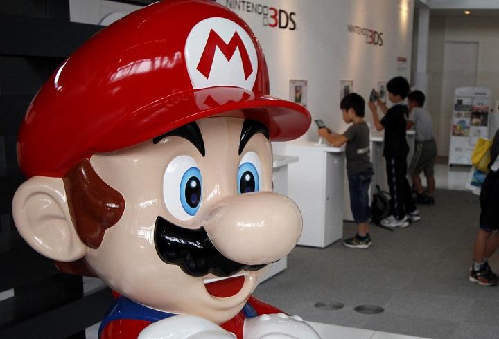 任天堂の「マリオ」　Toru Hanai -REUTERS