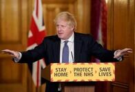 英首相ジョンソン「新型コロナのピーク過ぎた｣　都市封鎖の緩和策公表へ