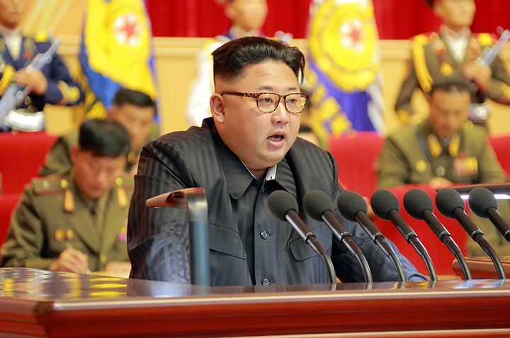 金正恩が日本を仮想敵とするその真意は？　KCNA-REUTERS