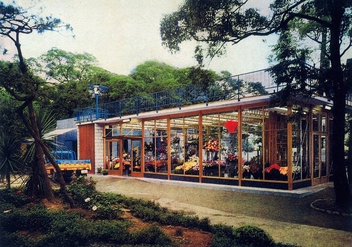 日比谷公園に出店した当時の本店