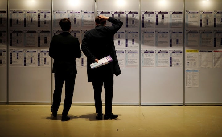 韓国では就職難がつづく…　Kim Hong-Ji-REUTERS