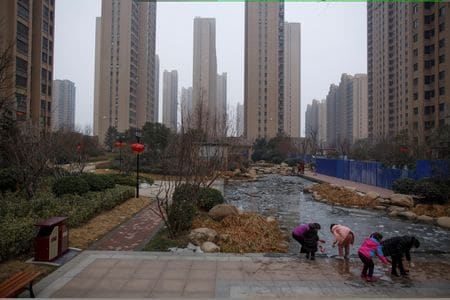 中国河南省の省都である鄭州市は３日、不動産支援策を打ち出した。資料写真、２０１９年２月撮影、鄭州市（２０２３年　ロイター／Thomas Peter）