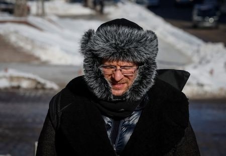 ２月１０日、ウクライナのキーウで撮影（２０２６年　ロイター/グレブ・ガラニッチ）