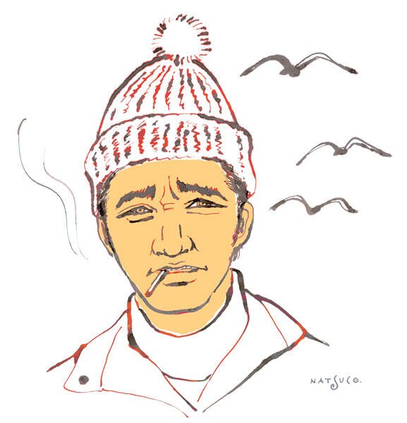 ILLUSTRATION BY NATSUCO MOON FOR NEWSWEEK JAPAN