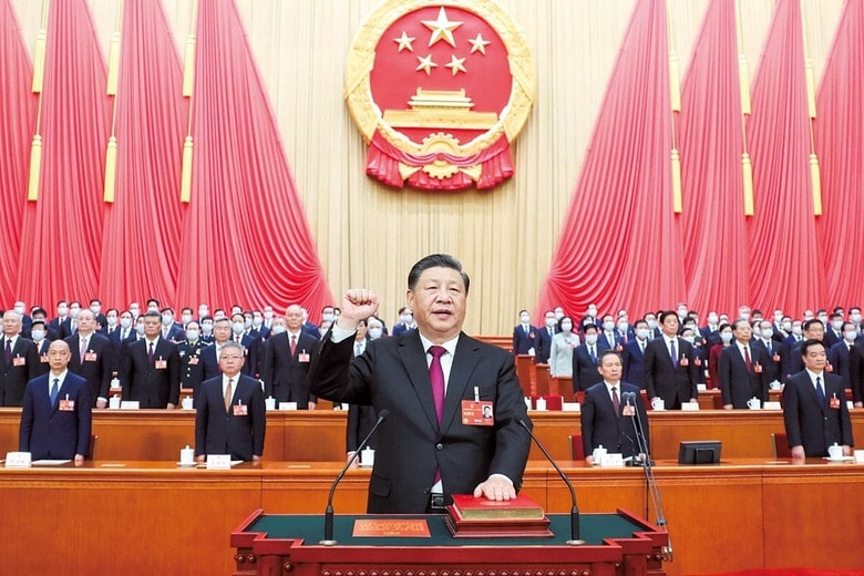 数々の不安材料と西側諸国の毅然とした姿勢により、習が台湾侵攻に踏み切るのは難しい　XINHUA/AFLO