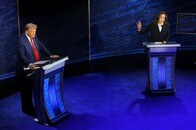 次回討論会なしとトランプ氏言明、ハリス氏「もう1回開く義務」