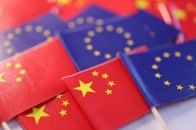 中国、EUの2銀行に報復措置...ロシア関連制裁リストめぐり