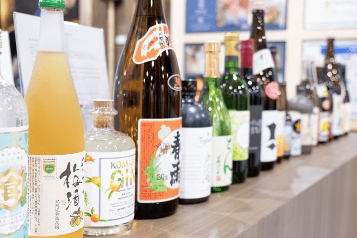 試飲には日本酒だけでなく、バラエティ豊富な日本産酒類が登場