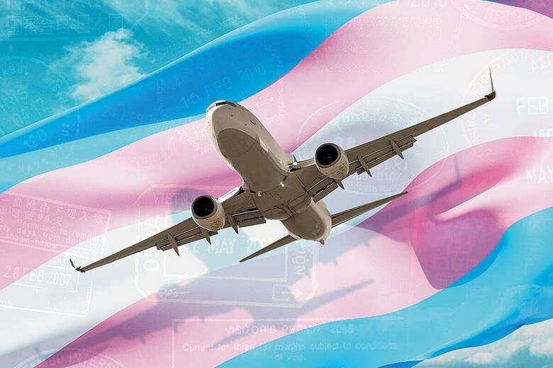 「男女」のみ　パスポートの性別欄「X」の廃止はLGBTQ+の人々に大きな打撃　PHOTO ILLUSTRATION BY SLATE. PHOTOS: TANYA JOYｰISTOCKｰGETTY IMAGES PLUS-SLATE, MURAT4ARTｰISTOCKｰGETTY IMAGES PLUSｰSLATE, DELPIXARTｰISTOCKｰGETTY IMAGES PLUSｰSLATE