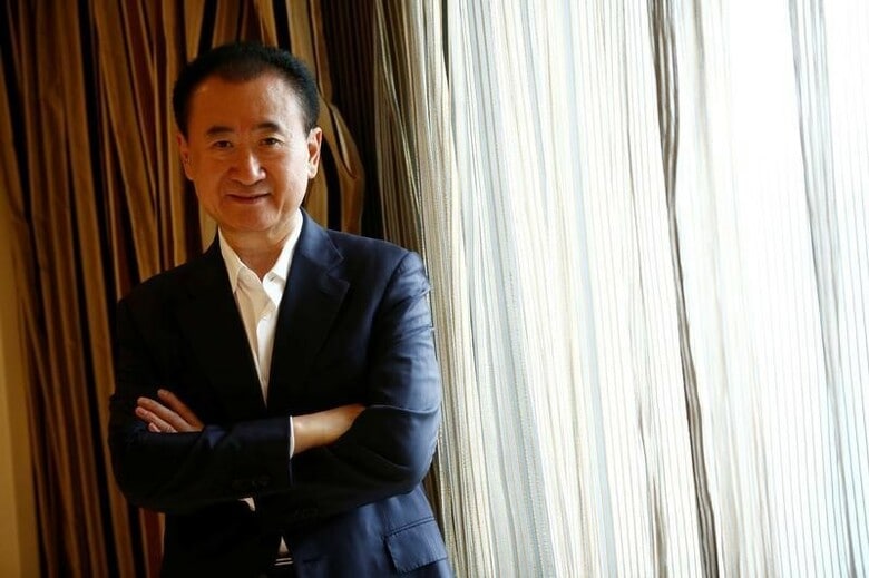 １０月１３日、中国の「胡潤富豪ランキング」で、大連万達集団の王健林・会長（写真）が個人資産総額３２１億ドルで今年も首位を維持した。北京で８月撮影（２０１６年　ロイター/Thomas Peter）