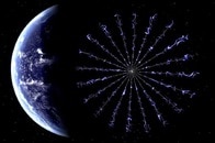 太陽風の荷電粒子を受け推進する「電気帆」：50機で小惑星群を探査する構想も