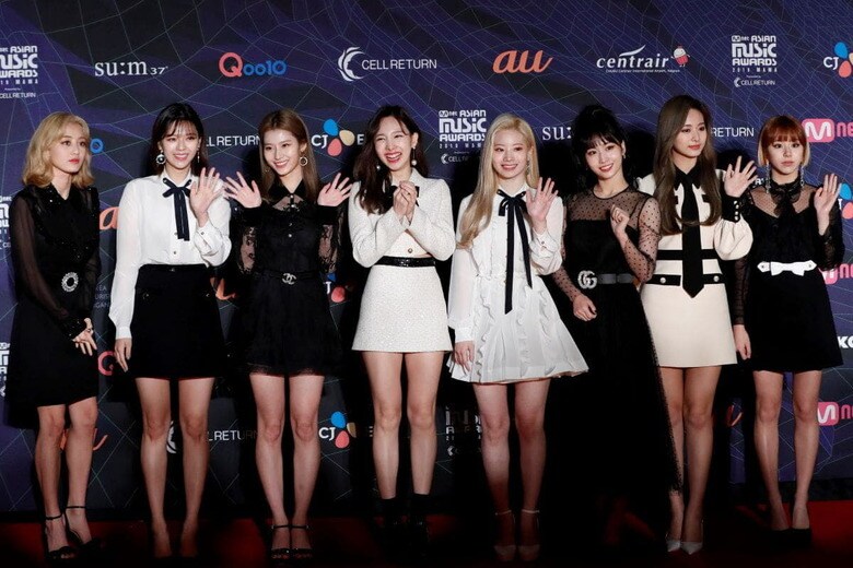 TWICEのメンバー（名古屋、2019年12月）　Kim Kyung-Hoon-Reuters