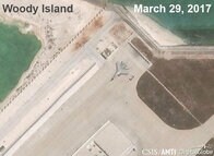 パラセル諸島に中国の戦闘機　衛星写真で1年ぶりに確認